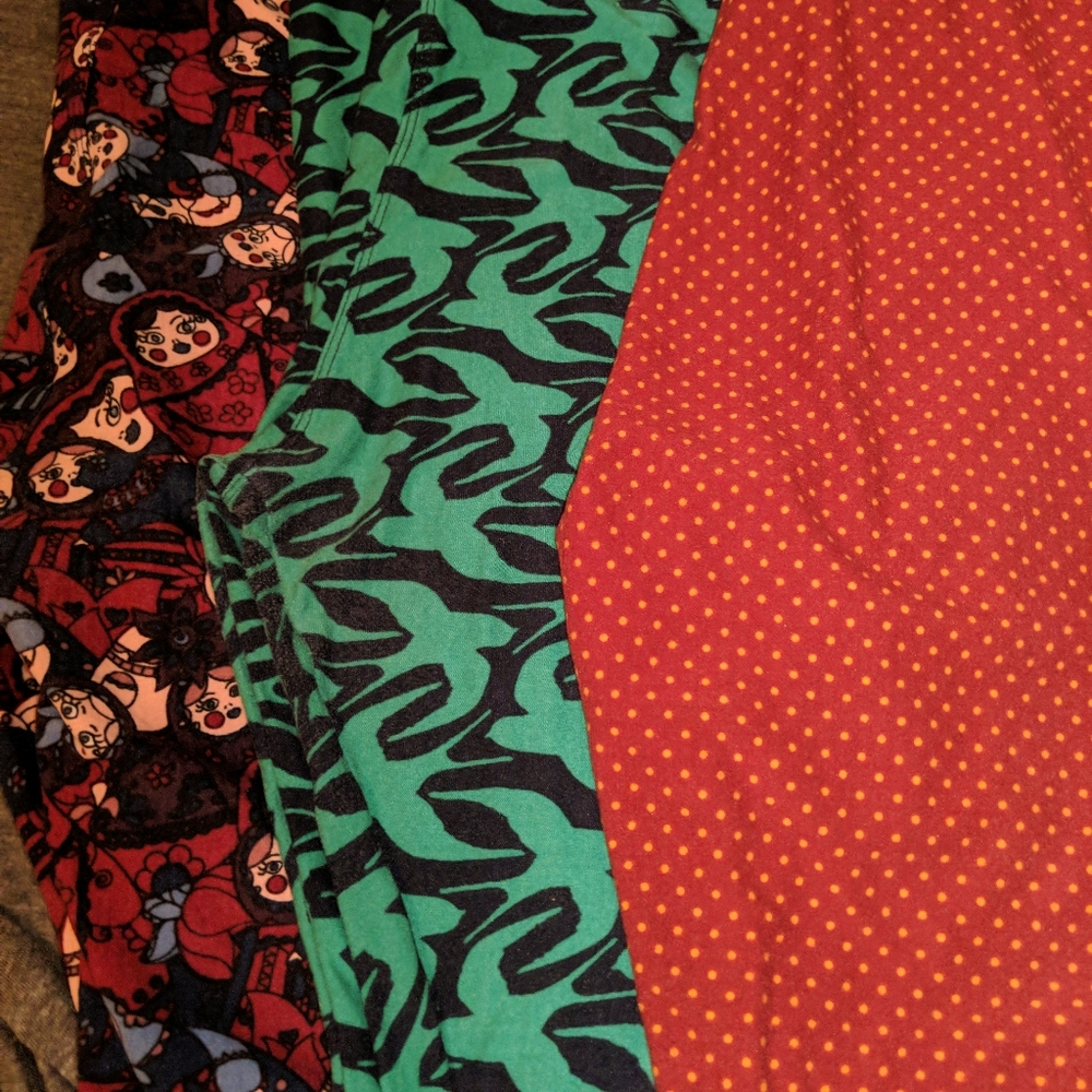 3 pairs TC LLR leggings